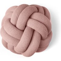 Design House Stockholm - Knot Kissen, dusty pink von Design House Stockholm