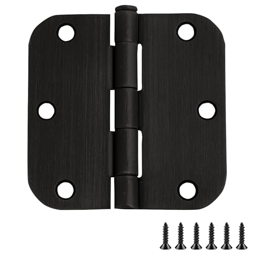 Design House 181446 3.5 x 3.5 5/8 Radius Hinge Türscharnier, Oil Rubbed Bronze, 10 Pack von Design House