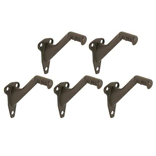 Design House 182014 Standard Handlauf Halterung, 5er Pack, Öl eingerieben Bronze von Design House