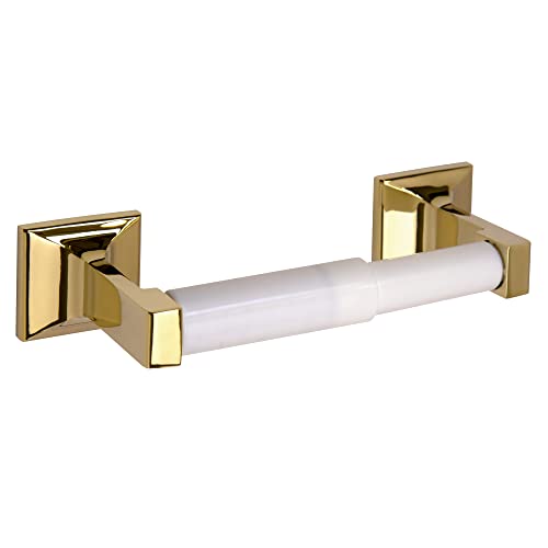 Design House Millbridge Toilettenpapierhalter poliertes Messing von Design House