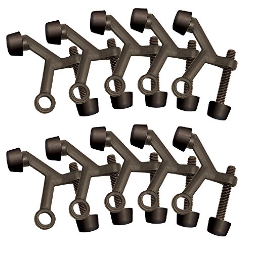 Design House Türzubehör 181800 Standard Scharnierstift Türstopper, 10 Stück, geölte, Öl geriebene Bronze, 10 Pack von Design House