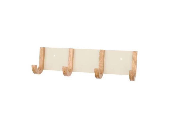 B-Ware Design Letters Jay Garderobe Wandgarderobe Haken L 43 Cm Eiche Natur Cremeweiß B-Ware von Design-Letters
