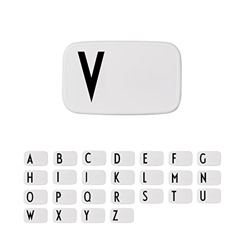 Design Letters Stilvolle brotdose für kinder und erwachsene (A-Z) | lässig brotdose perfekt für Schule, Arbeit und Unterwegs | Premium lunch box for kids | brotdose mädchen, brotdose schule jungen von Design Letters