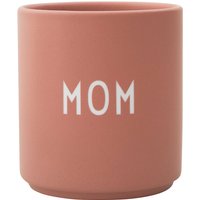 Design Letters - AJ Favourite Porzellan Becher, Mom / rosa von Design Letters