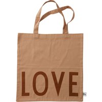 Design Letters - AJ Favourite Tragetasche, Love / beige von Design Letters