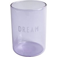 Design Letters - AJ Favourite Trinkglas, Dream / lila von Design Letters