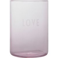 Design Letters - AJ Favourite Trinkglas, Love / rose von Design Letters