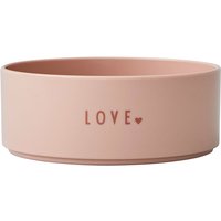 Design Letters - AJ Mini Favourite Tritan Schale, Love / nude von Design Letters