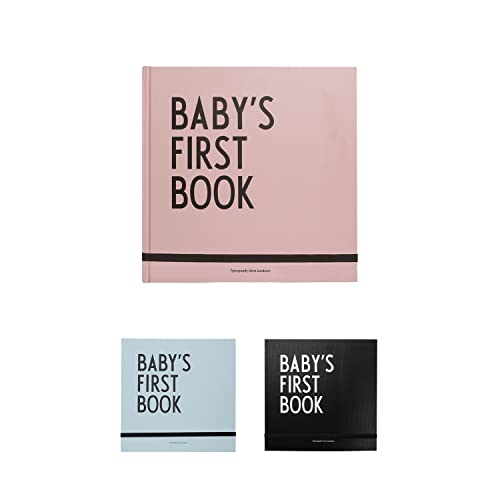 Design Letters Babys First-Book in der Farbe Pink von Design Letters