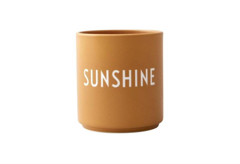 Design Letters Becher Favourite Cup Sunshine, Porzellan von Design Letters