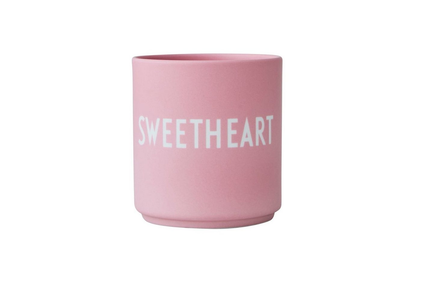 Design Letters Becher Favourite Cup Sweetheart, Porzellan von Design Letters