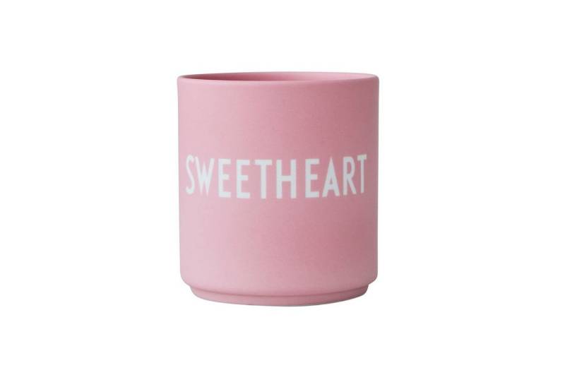 Design Letters Becher Favourite Cup Sweetheart, Porzellan von Design Letters