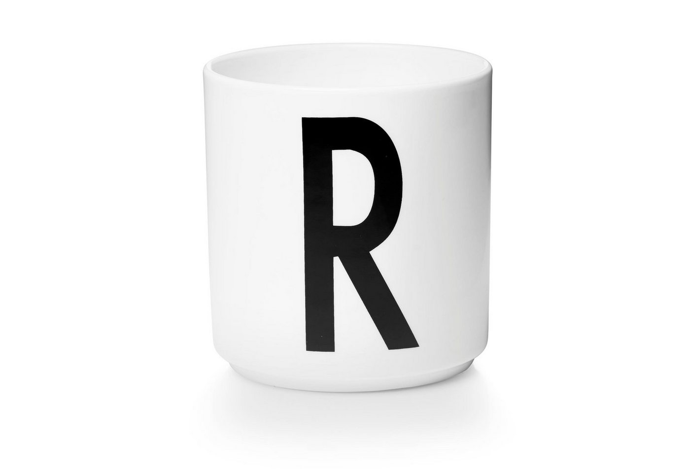 Design Letters Becher Porzellanbecher Weiß R, Porzellan Design Letters Becher Porzellanbecher Weiß R, Porzellan von Design Letters
