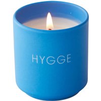 Design Letters - Duftkerze klein, Hygge / kobaltblau von Design Letters