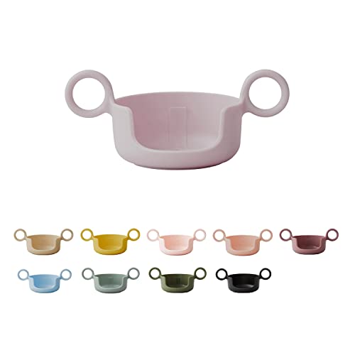 Design Letters Griff für Baby und Kinder Persönliche Eco Becher (Lavendel) - BPA-frei und BPS-frei. Erleichtert dem Kind das Trinken der Tasse. Spülmaschinenfest, leicht, 17 g. von Design Letters