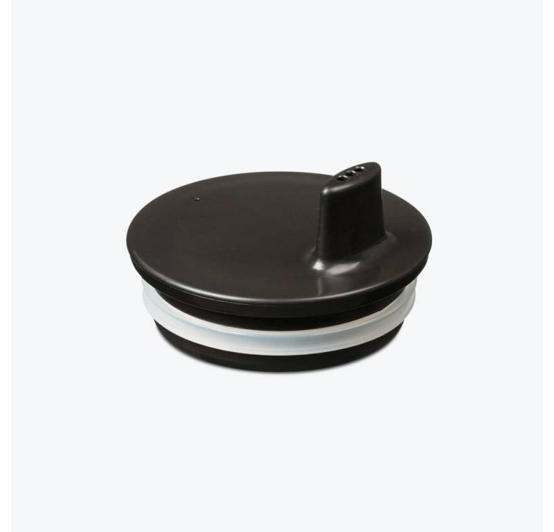 Design Letters Kinderbecher Trinkaufsatz zu Melaminbecher Schwarz, Kunststoff von Design Letters