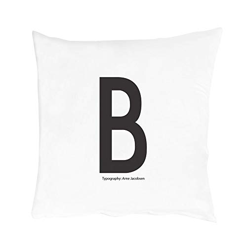 Design Letters Kissenbezug 80x80cm. (Weiss) - B, 10203403B von Design Letters