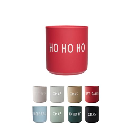 Design Letters Lieblingsbecher WEIHNACHTEN | HO HO HO | Weihnachtstasse | Weihnachts geschenke für frauen,männer | Dekorativ Christmas Decorations kaffeebecher | weihnachtsgeschirr, weihnachten deko von Design Letters