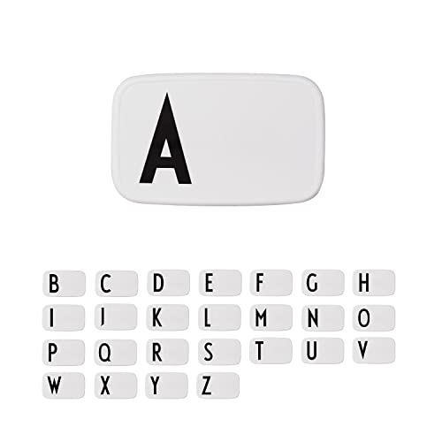 Design Letters Stilvolle brotdose für kinder und erwachsene (A-Z) | lässig brotdose perfekt für Schule, Arbeit und Unterwegs | Premium lunch box for kids | brotdose mädchen, brotdose schule jungen von Design Letters