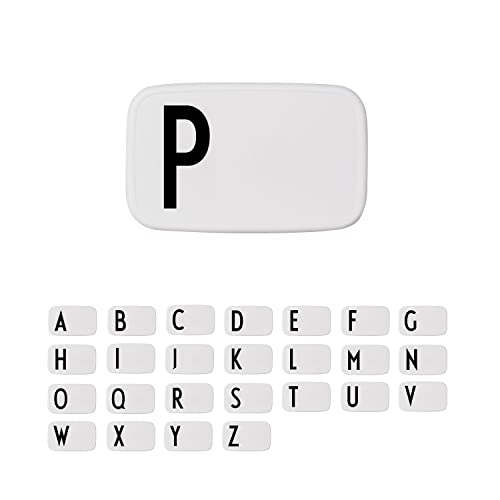 Design Letters Buchstaben Brotdose für Kinder, Erwachsene A-Z | Lunchbox BPA frei | Lunchbox Erwachsene | Personalisierte Geschenke | Ideal als Snackbox, Frühstücksbox, Brotbox Kinder, Brotdose Schule von Design Letters