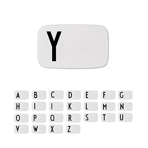 Design Letters Buchstaben Brotdose für Kinder, Erwachsene A-Z | Lunchbox BPA frei | Lunchbox Erwachsene | Personalisierte Geschenke | Ideal als Snackbox, Frühstücksbox, Brotbox Kinder, Brotdose Schule von Design Letters