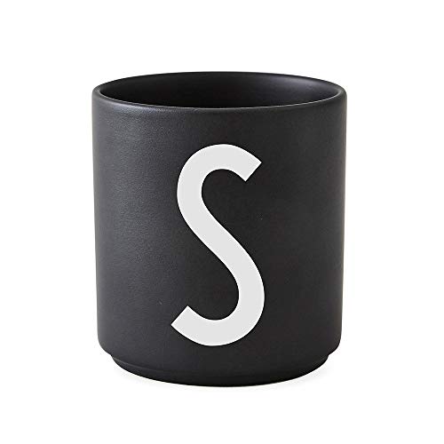 Design Letters - Personal Porzellanbecher - schwarz - S - Arne Jacobsen - Design - Tasse von Design Letters