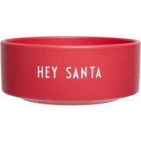 Design Letters - Snack Schale, Hey Santa / faded rose von Design Letters