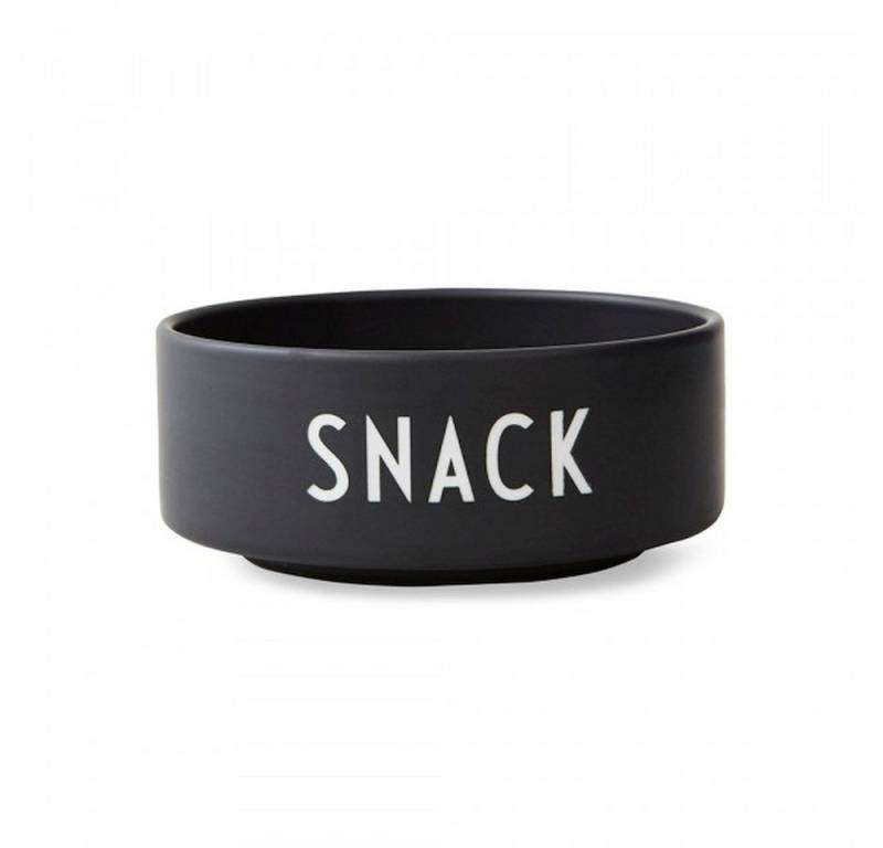 Design Letters Snackschale Schwarz, Knochenporzellan Design Letters Snackschale Schwarz, Knochenporzellan von Design Letters