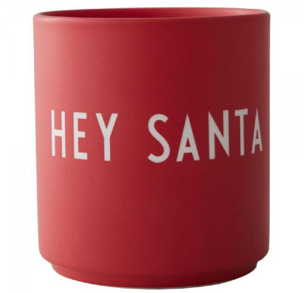 Design Letters Tasse Becher Favourite Cup Christmas Santa Rot von Design Letters