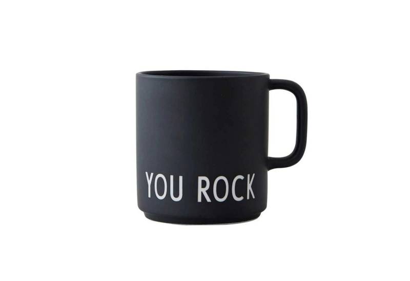 Design Letters Tasse Favourite Cup mit Henkel You Rock, Porzellan von Design Letters