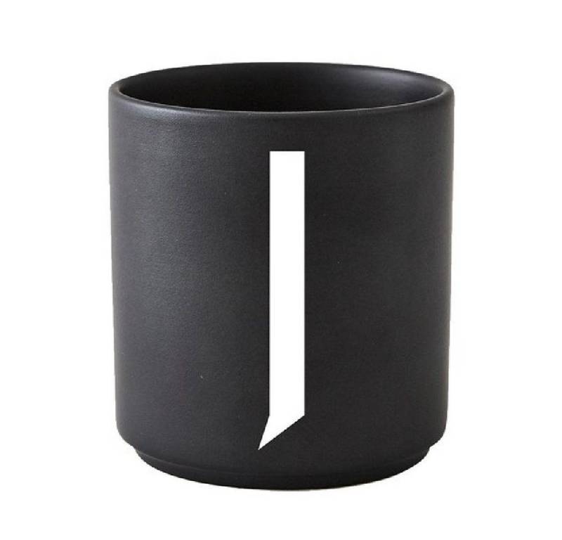 Design Letters Tasse Tasse Schwarz J Design Letters Tasse Tasse Schwarz J von Design Letters
