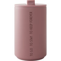 Design Letters - Thermo Cup 0.35 l, To Go To Stay To Keep Forever / ash rose Design Letters - Thermo Cup 0.35 l, To Go To Stay To Keep Forever / ash rose von Design Letters