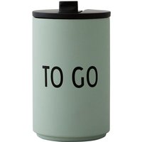 Design Letters - Thermo Cup 0.35 l To Go, grün von Design Letters