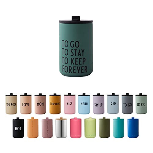 Design Letters Thermobecher TO GO | Thermobecher kaffee to go | Kaffeebecher To Go aus Edelstahl doppelwandig isoliert, auslaufsicher | Geschenke für frauen, Männer | Travel mug | 350 ml Design Letters Thermobecher TO GO | Thermobecher kaffee to go | Kaffeebecher To Go aus Edelstahl doppelwandig isoliert, auslaufsicher | Geschenke für frauen, Männer | Travel mug | 350 ml von Design Letters
