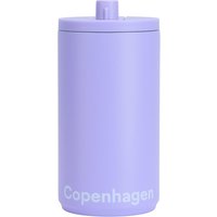 Design Letters - Travel Becher, 0.35 l, Copenhagen / pale iris von Design Letters