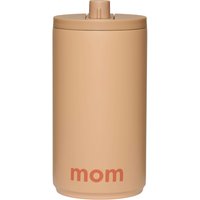 Design Letters - Travel Becher, 0.35 l, mom / beige von Design Letters