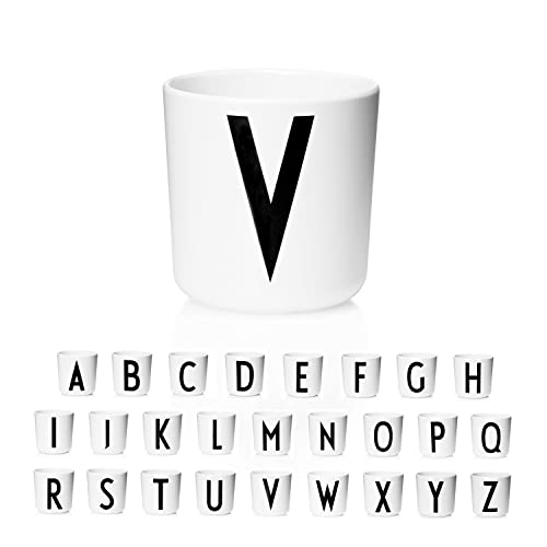 Design Letters Trinkbecher Kinder Eco (A-Z) | Kinderbecher | Geschenke zur Einschulung, Geburtstagsgeschenk | Kindergläser | Trinklernbecher ab 6 Monate | Vorschulkinder Geschenke | Schnabeltasse Baby von Design Letters