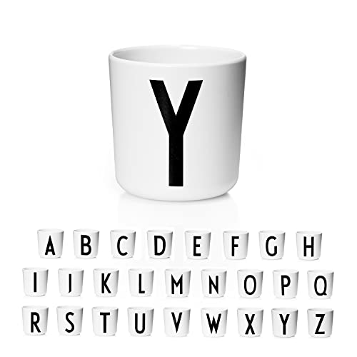 Design Letters Trinkbecher Kinder Eco (A-Z) | Kinderbecher | Geschenke zur Einschulung, Geburtstagsgeschenk | Kindergläser | Trinklernbecher ab 6 Monate | Vorschulkinder Geschenke | Schnabeltasse Baby von Design Letters