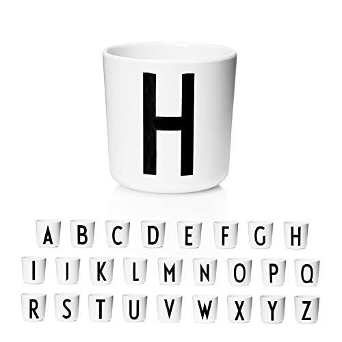 Design Letters Trinkbecher Kinder mit Buchstabe (A-Z) | Geschenke für Kinder | Trinklernbecher ab 6 Monaten | Spülmaschinengeeignet Zahnputzbecher Kinder | BPA, BPS-Frei | Schnabeltasse von Design Letters