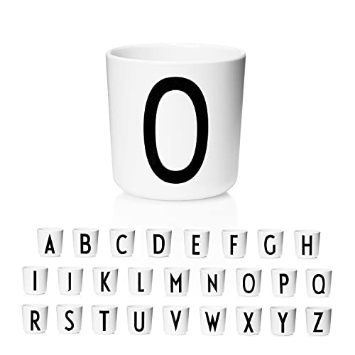 Design Letters Trinkbecher Kinder mit Buchstabe (A-Z) | Geschenke für Kinder | Trinklernbecher ab 6 Monaten | Spülmaschinengeeignet Zahnputzbecher Kinder | BPA, BPS-Frei | Schnabeltasse von Design Letters