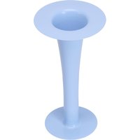 Design Letters - Trumpet - 2 in 1 Vase & Kerzenhalter, H 24 cm, light blue von Design Letters