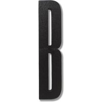 Design Letters - Wooden Letters Indoor B, schwarz von Design Letters