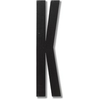 Design Letters - Wooden Letters Indoor K, schwarz von Design Letters