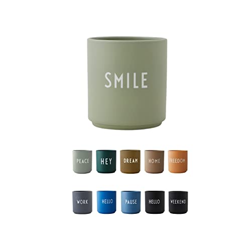 Design Letters Kaffeebecher SMILE | Porzellan Kaffeetasse Ideal für Osterdeko & Ostergeschenke | Ostergeschirr | Lieblingsbecher Tasse mit Spruch | Osterdeko Modern | Dekorative Kaffeebecher 250 Ml Design Letters Kaffeebecher SMILE | Porzellan Kaffeetasse Ideal für Osterdeko & Ostergeschenke | Ostergeschirr | Lieblingsbecher Tasse mit Spruch | Osterdeko Modern | Dekorative Kaffeebecher 250 Ml von Design Letters
