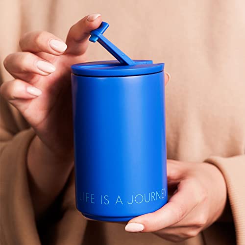 Design Letters Thermobecher | Thermobecher kaffee to go | Kaffeebecher To Go aus Edelstahl doppelwandig isoliert, auslaufsicher | Geschenke für frauen, Männer | Travel mug | 350 ml von Design Letters