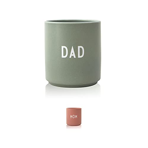 Design Letters Lieblingsbecher FAMILIE | DAD Tasse | vatertag tasse mit spruch | Personalisierte vatertag Geschenke für papa | Dekorativ Kaffeetasse | tasse für papa | Kaffeebecher Porzellan von Design Letters