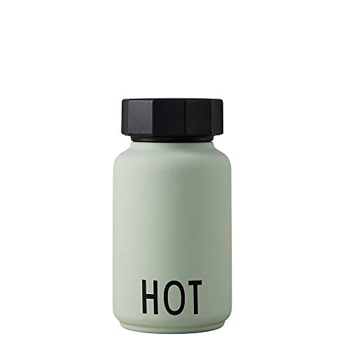 Thermos-/Isolierflasche HOT & COLD, Klein (Grün) von Design Letters