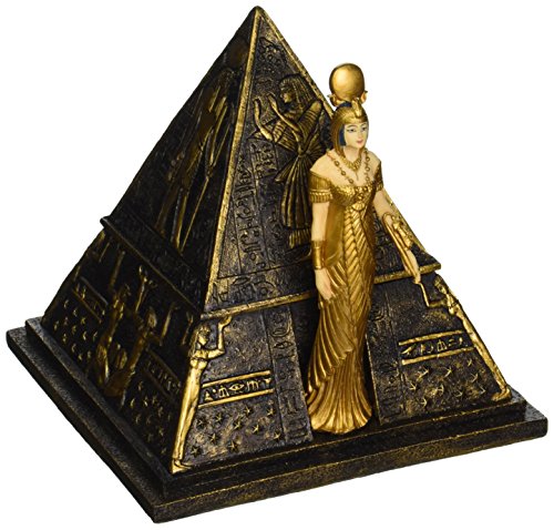 Ägyptische Dekor Schmuckschachtel - Ägyptische Göttin Isis Pyramide Schmuck-Box - Ägyptische Statuen Ägyptische Dekor Schmuckschachtel - Ägyptische Göttin Isis Pyramide Schmuck-Box - Ägyptische Statuen von Design Toscano