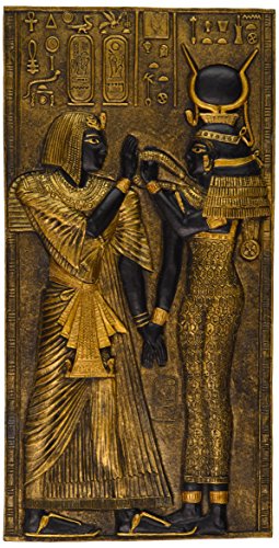 Design Toscano Ägyptische Tempelstele-Wandschild: Isis von Design Toscano