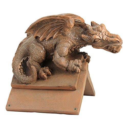 Design Toscano Apex, der geflügelte Drache, Skulpturaler Dachsitzer Design Toscano Apex, der geflügelte Drache, Skulpturaler Dachsitzer von Design Toscano